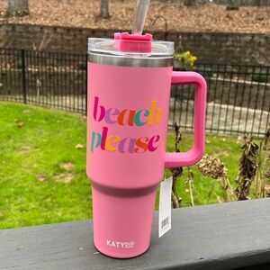 BEACH PLEASE Tumbler by Katydid